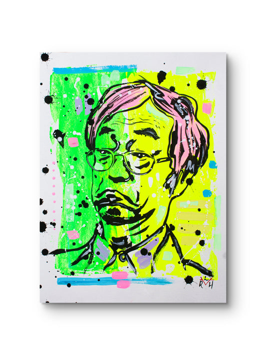 Nakamoto Myth — Neon Yellow & Electric Green