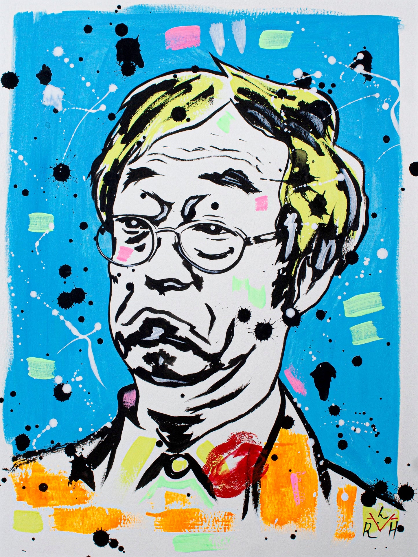 Nakamoto Myth — Sky Blue, Orange & Kiss